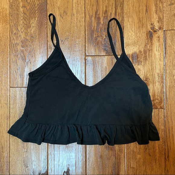 Kimchi Blue Ruffle Crop Top - Picture 2 of 2